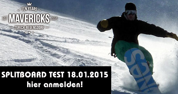 Snowboard Splitboard Test Anmeldung