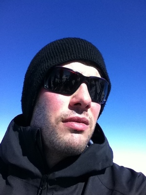 on the summit