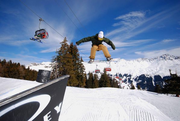 FS Boardslide to BS 180, Lenzerheide